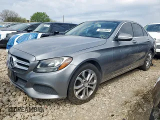 2015 Mercedes-Benz C 300 z VIN 55SWF4JB8FU079104, wystawiony jako Copart lot #48333865 z przebiegiem 155 470 mil mil oraz Szkoda całkowita • Salvage title. Historia ofert i sprzedaży dostępna na DreamBid. Obrazek 1.