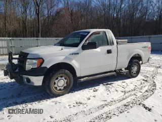 2014 Ford F-150 XL with VIN 1FTMF1EF4EFB02165, listed as a Copart auction lot 87856305 with 161,681 mi miles and Clean Title. Bid and sale history available at carsss.com. Image 1.