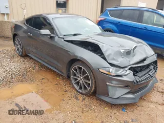 2018 Ford Mustang EcoBoost with VIN 1FA6P8TH2J5127543, listed as a IAAI auction lot 42315337 with 100,956 mi miles and . Bid and sale history available at DreamBid. Image 1.