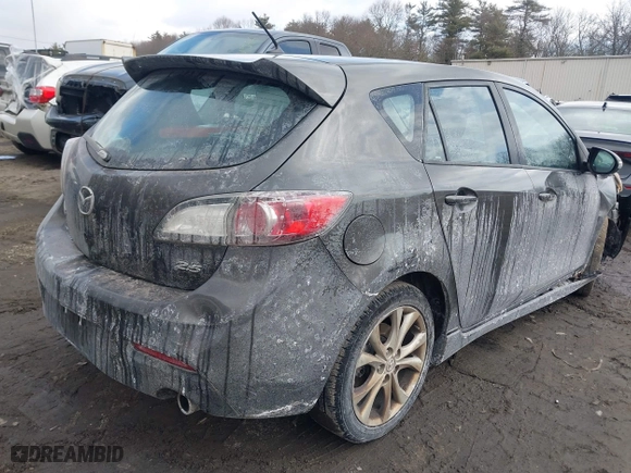 2010 Mazda Mazda3 s Sport with VIN JM1BL1H64A1197913, listed as a IAAI auction lot 41420059 with 201,210 mi miles. Bid and sale history available at carsss.com. Image 4.