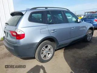 2004 BMW X3 3.0i with VIN WBXPA93414WC31951, listed as a IAAI auction lot 41818883 with 181,823 mi miles. Bid and sale history available at carsss.com. Image 4.