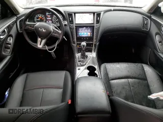 2020 Infiniti Q50 3.0t LUXE with VIN JN1EV7AR6LM250288, listed as a Copart auction lot 47900645 with 37,029 mi miles and Salvage Title. Bid and sale history available at carsss.com. Image 8.