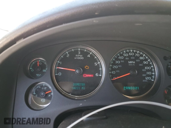 2008 Chevrolet Tahoe 3LT with VIN 1GNFC13J48R185969, listed as a Copart auction lot 49135785 with 154,211 mi miles and Salvage title. Bid and sale history available at DreamBid. Image 9.
