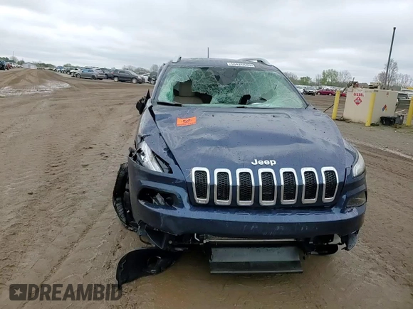2018 Jeep Cherokee Limited with VIN 1C4PJLDX7JD527757, listed as a Copart auction lot 55426685 with 90,597 mi miles and Clean title. Bid and sale history available at DreamBid. Image 14.