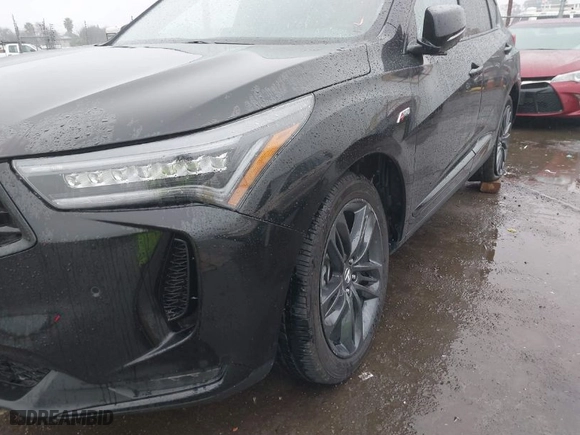 2023 Acura RDX w/A-Spec Package with VIN 5J8TC2H65PL011711, listed as a IAAI auction lot 41354679 with 20,432 mi miles. Bid and sale history available at carsss.com. Image 6.