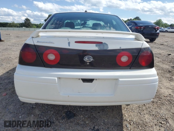 2005 Chevrolet Impala z VIN 2G1WF52E659205374, wystawiony jako Copart lot #55282475 z przebiegiem Nie podano mil oraz Szkoda całkowita • Salvage title. Historia ofert i sprzedaży dostępna na DreamBid. Obrazek 6.