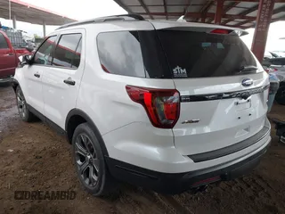 2018 Ford Explorer Sport with VIN 1FM5K8GT3JGB79783, listed as a IAAI auction lot 41742668 with 108,932 mi miles and . Bid and sale history available at DreamBid. Image 3.