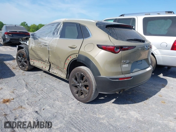 2024 Mazda CX-30 Carbon Edition with VIN 3MVDMBXY6RM649856, listed as a IAAI auction lot 41488913 with 7,350 mi miles and . Bid and sale history available at DreamBid. Image 3.