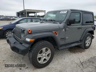 2021 Jeep Wrangler Sport with VIN 1C4GJXAG9MW770541, listed as a Copart auction lot 86194214 with 21,625 mi miles and Salvage Title. Bid and sale history available at DreamBid. Image 1.