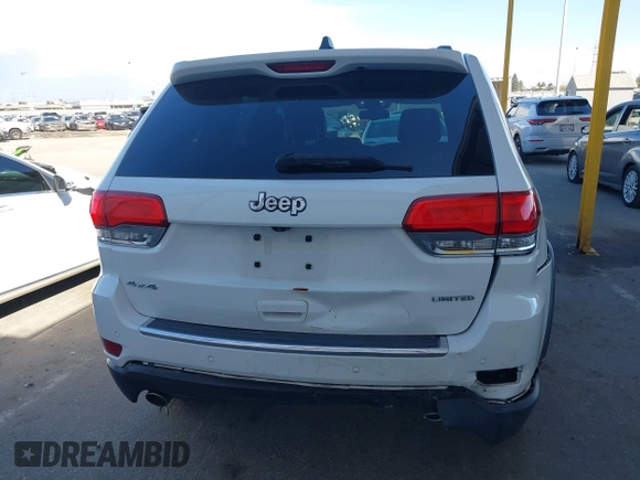 2014 Jeep Grand Cherokee Limited with VIN 1C4RJFBG4EC364039, listed as a IAAI auction lot 41745634 with 117,170 mi miles. Bid and sale history available at carsss.com. Image 16.
