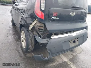 2014 Kia Soul with VIN KNDJN2A27E7057893, listed as a IAAI auction lot 41620012 with 154,623 mi miles. Bid and sale history available at carsss.com. Image 6.