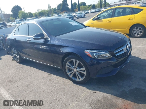 2015 Mercedes-Benz C 300 Luxury with VIN 55SWF4KB4FU041674, listed as a IAAI auction lot 42119879 with 162,017 mi miles and . Bid and sale history available at carsss.com. Image 1.