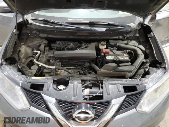 2016 Nissan Rogue S z VIN KNMAT2MV1GP621004, wystawiony jako Copart lot #41639915 z przebiegiem 129 185 mil mil oraz Szkoda całkowita • Salvage title. Historia ofert i sprzedaży dostępna na DreamBid. Obrazek 12.