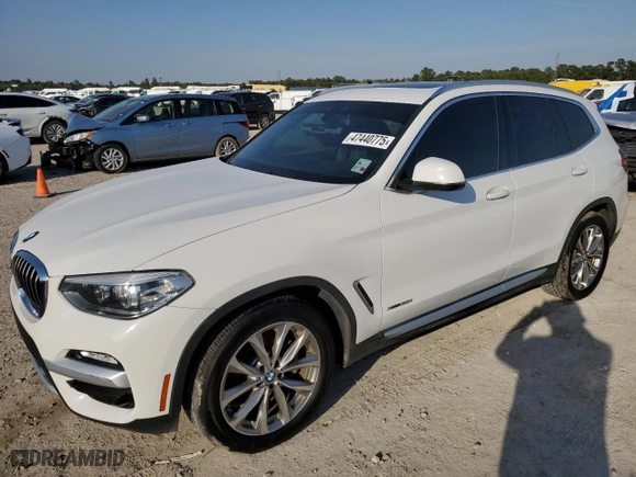 2018 BMW X3 xDrive30i with VIN 5UXTR9C51JLD60751, listed as a Copart auction lot 47440775 with 88,329 mi miles and Salvage Title. Bid and sale history available at carsss.com. Image 1.