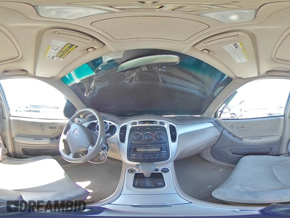 2005 Toyota Highlander with VIN JTEEP21A750071882, listed as a Copart auction lot 55603845 with 230,521 mi miles and Salvage Title. Bid and sale history available at DreamBid. Image 15.