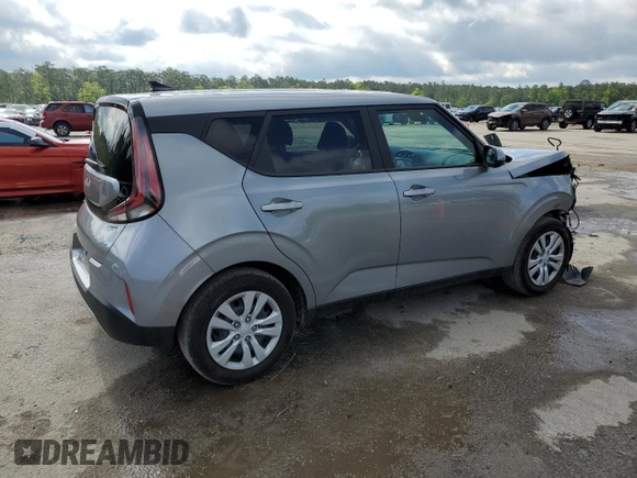 2023 Kia Soul LX with VIN KNDJ23AUXP7867800, listed as a Copart auction lot 52573045 with 10,722 mi miles and Salvage Title. Bid and sale history available at DreamBid. Image 3.