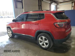 2018 Jeep Compass Latitude z VIN 3C4NJDBB8JT143193, wystawiony jako Copart lot #53061015 z przebiegiem 89 264 mil mil oraz Tytuł czysty. Historia ofert i sprzedaży dostępna na DreamBid. Obrazek 2.