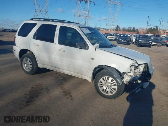 2006 Mercury Mariner Luxury с VIN 4M2YU571X6DJ04235, выставлен на аукционе IAAI как лот 41631062 с пробегом 290 925 миль миль и . История ставок и продаж доступна на DreamBid. Изображение 1.