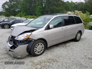 2008 Toyota Sienna XLE with VIN 5TDZK22C78S110833, listed as a Copart auction lot 54418805 with 80,616 mi miles and Salvage Title. Bid and sale history available at DreamBid. Image 1.