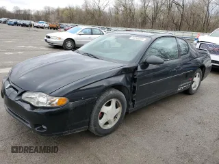 2000 Chevrolet Monte Carlo SS with VIN 2G1WX12K6Y9282312, listed as a Copart auction lot 53240085 with 176,145 mi miles and Salvage Title. Bid and sale history available at carsss.com. Image 1.