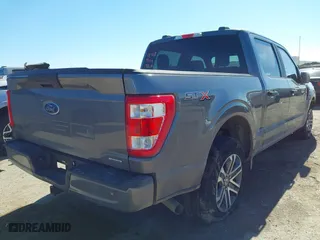 2021 Ford F-150 XL with VIN 1FTEW1CP2MFC27115, listed as a IAAI auction lot 41488090 with 86,880 mi miles. Bid and sale history available at carsss.com. Image 4.