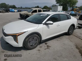 2025 Kia K4 LX with VIN 3KPFT4DE1SE062452, listed as a Copart auction lot 48408685 with 3,047 mi miles and Salvage Title. Bid and sale history available at carsss.com. Image 1.