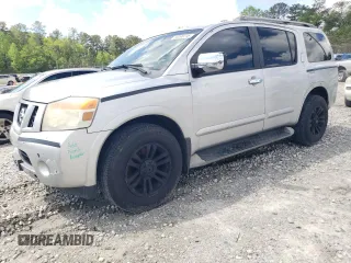 2011 Nissan Armada SV with VIN 5N1BA0ND9BN622731, listed as a Copart auction lot 52295715 with 283,550 mi miles and Non Repairable. Bid and sale history available at DreamBid. Image 1.