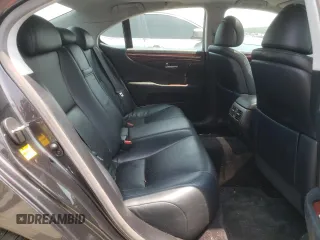 2008 Lexus LS 460 with VIN JTHBL46F885070054, listed as a Copart auction lot 58732475 with 195,422 mi miles and Salvage title. Bid and sale history available at DreamBid. Image 10.