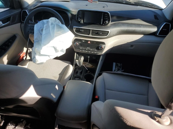 2021 Hyundai Tucson Sport with VIN KM8J3CAL5MU372188, listed as a Copart auction lot 85765474 with 53,252 mi miles and Salvage Title. Bid and sale history available at carsss.com. Image 8.