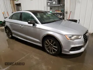2015 Audi A3 2.0T Prestige with VIN WAUKFGFF7F1072843, listed as a Copart auction lot 49320643 with 64,111 mi miles and Non Repairable. Bid and sale history available at carsss.com. Image 4.