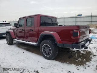 2021 Jeep Gladiator Overland with VIN 1C6HJTFGXML563056, listed as a Copart auction lot 72481592 with 12,315 mi miles and Non Repairable. Bid and sale history available at carsss.com. Image 2.