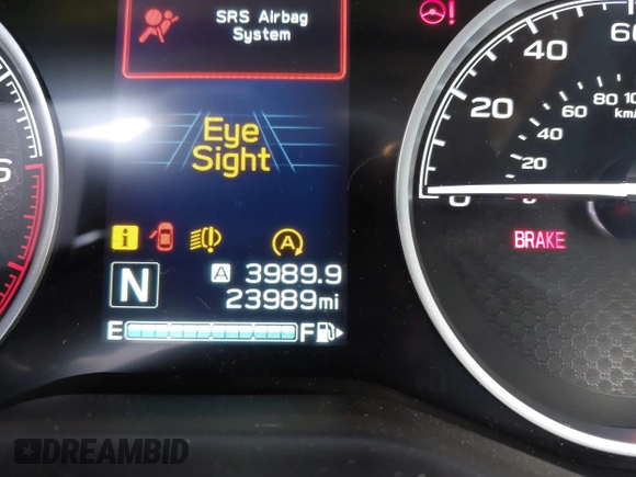 2023 Subaru Forester Premium with VIN JF2SKADC7PH438380, listed as a IAAI auction lot 42736499 with 23,989 mi miles and . Bid and sale history available at DreamBid. Image 16.