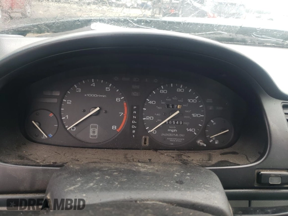 1997 Honda Accord EX with VIN 1HGCD5655VA044662, listed as a Copart auction lot 81099044 with 256,549 mi miles and Salvage Title. Bid and sale history available at DreamBid. Image 9.