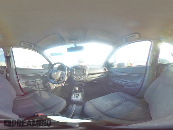 2017 Mitsubishi Mirage ES z VIN ML32F3FJ2HHF16985, wystawiony jako Copart lot #55655535 z przebiegiem 133 948 mil mil oraz Szkoda całkowita • Salvage title. Historia ofert i sprzedaży dostępna na DreamBid. Obrazek 15.