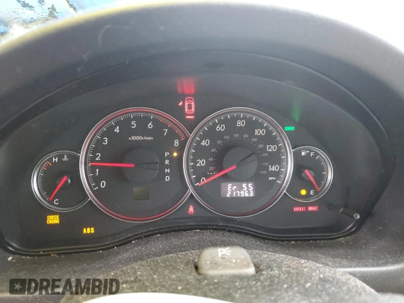 2008 Subaru Legacy Special with VIN 4S3BL616987214686, listed as a Copart auction lot 61246465 with 217,963 mi miles and Salvage title. Bid and sale history available at DreamBid. Image 9.