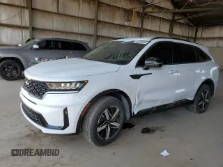 2023 Kia Sorento S with VIN 5XYRL4LC9PG213111, listed as a Copart auction lot 59226685 with 43,738 mi miles and Salvage title. Bid and sale history available at DreamBid. Image 1.