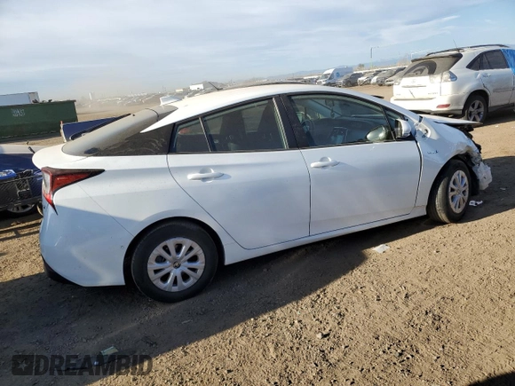 2022 Toyota Prius L Eco with VIN JTDKAMFU3N3166378, listed as a Copart auction lot 50728235 with 131,110 mi miles and Salvage Title. Bid and sale history available at carsss.com. Image 3.
