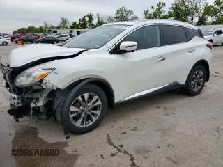 2017 Nissan Murano SL z VIN 5N1AZ2MH4HN172631, wystawiony jako Copart lot #55489115 z przebiegiem 149 788 mil mil oraz Szkoda całkowita • Salvage title. Historia ofert i sprzedaży dostępna na DreamBid. Obrazek 1.