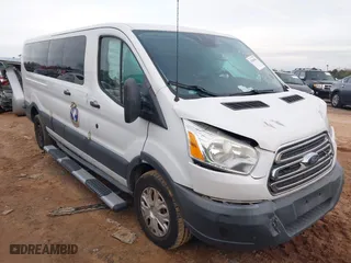 2016 Ford Transit Wagon XL with VIN 1FBZX2ZM7GKA63765, listed as a IAAI auction lot 41088066 with 103,803 mi miles. Bid and sale history available at carsss.com. Image 1.