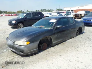 2004 Chevrolet Monte Carlo SS with VIN 2G1WX12K249432877, listed as a IAAI auction lot 41902427 with 183,884 mi miles. Bid and sale history available at carsss.com. Image 2.