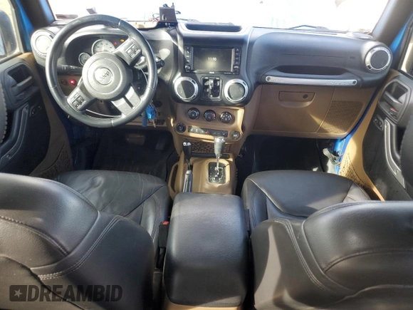 2015 Jeep Wrangler Unlimited Altitude with VIN 1C4BJWEG1FL514848, listed as a Copart auction lot 86474114 with 84,349 mi miles and Salvage title. Bid and sale history available at DreamBid. Image 8.