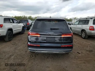 2020 Audi Q7 Premium with VIN WA1AXAF76LD010727, listed as a Copart auction lot 49677003 with 50,142 mi miles. Bid and sale history available at carsss.com. Image 6.