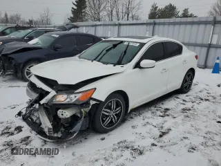 2013 Acura ILX Premium Pkg with VIN 19VDE1F56DE403224, listed as a Copart auction lot 89197875 with 127,135 mi miles and Salvage Title. Bid and sale history available at carsss.com. Image 1.