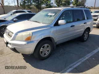 2005 Honda Pilot EX-L with VIN 2HKYF18565H526599, listed as a Copart auction lot 47778205 with 280,637 mi miles and Clean Title. Bid and sale history available at carsss.com. Image 1.