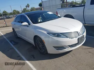 2014 Lincoln MKZ with VIN 3LN6L2G98ER803773, listed as a IAAI auction lot 42750399 with 105,466 mi miles and . Bid and sale history available at DreamBid. Image 1.