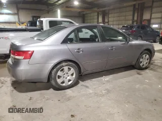2007 Hyundai Sonata GLS with VIN 5NPET46C47H232135, listed as a Copart auction lot 47107885 with 146,779 mi miles and Salvage Title. Bid and sale history available at DreamBid. Image 3.