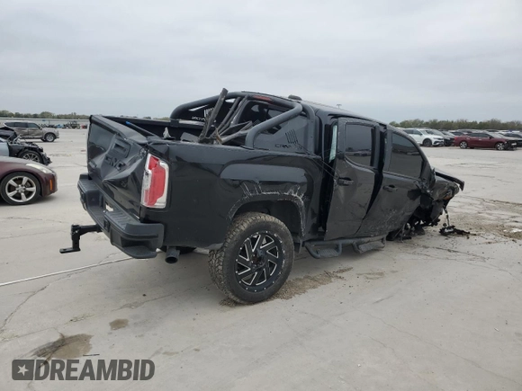 2018 GMC Canyon 4WD All Terrain w/Cloth with VIN 1GTG6CEN0J1207762, listed as a Copart auction lot 81380434 with 0 mi miles and Salvage Title. Bid and sale history available at carsss.com. Image 3.