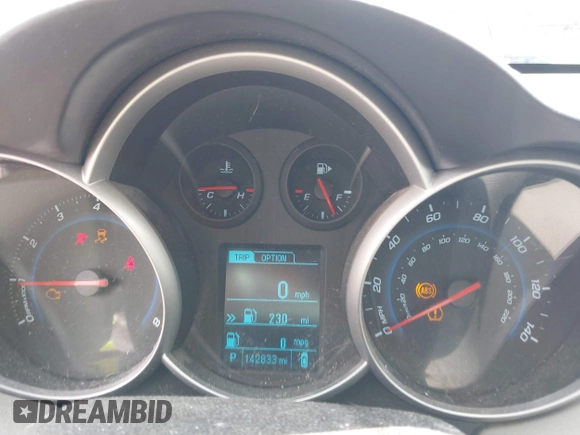 2014 Chevrolet Cruze LS with VIN 1G1PA5SH6E7446155, listed as a IAAI auction lot 42253602 with 142,833 mi miles and . Bid and sale history available at DreamBid. Image 7.