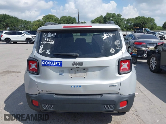 2017 Jeep Renegade Latitude with VIN ZACCJABB6HPG33008, listed as a IAAI auction lot 42541485 with 84,469 mi miles and . Bid and sale history available at DreamBid. Image 15.