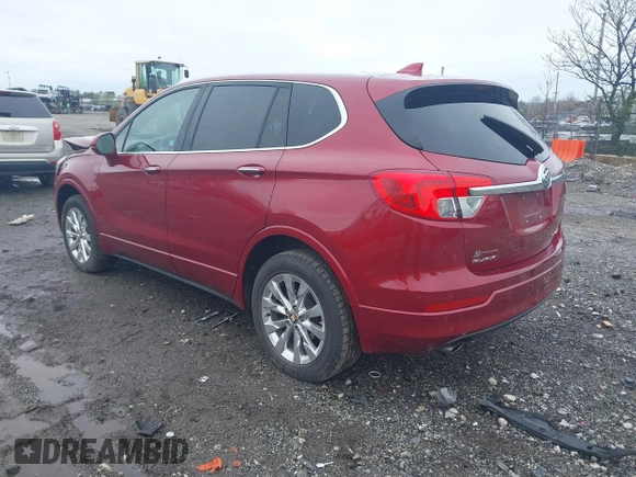 2017 Buick Envision Essence with VIN LRBFXDSA1HD092273, listed as a IAAI auction lot 41961115 with 61,036 mi miles and . Bid and sale history available at carsss.com. Image 3.